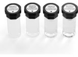 Kit Soluzione Di Calibrazione Della Torbidità Vevor 20/100/400/800 Ntu 20 Ml Ciascuno, 4 Pezzi Di Ricarica Della Soluzione Di Torbidità Standard Per Il Torbidimetro TN2000, Inserto Protettivo Antiurto, Design A Bottiglia Sigillata