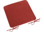 Cuscino Liscio Korall Micro - 40X40 Cm - Terrakota