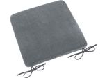 Cuscino Liscio Korall Micro - 40X40 Cm - Grigio