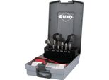 Ruko Set Di Punte Per Svasatura E Sbavatura 90° "Corte"" Hss In Valigetta Di Plastica - 7 Pezzi - W102319RO"