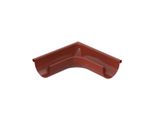 Bryza Angolo Di Grondaia Esterna Zincato Ø 150 Mm, Rosso Mattone Ral 8004