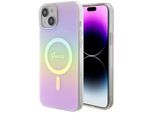 Guess Guhmp15Shitsp Iphone 15 / 14 / 13 6.1 RóżOwy/Pink Custodia Rigida Iml Iridescente Magsafe