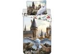 Copripiumino Harry Potter Hedwig - 140 X 200 Cm - 70 X 90 Cm - Cotone