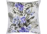Cuscino Gita - 45X45 Cm - Viola,Grigio,Bianco