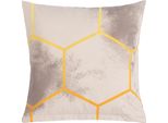 Federa In Cotone - 40X40 Cm - Beige,Rosa