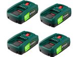 Batteria Di Ricambio Per Utensili, 18V, Capacità 3500Mah, 4 Pezzi 3500Mah
