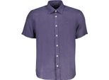 Camicia A Maniche Corte In Cotonelogico Con Ricamo E Logo : Taglia - M Taglia: M