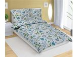 Biancheria Da Letto In Cotone - Verde, Cachi, Grigio - 140X200, 70X90
