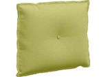 Vidaxl Cuscino Per Lo Schienale Verde Chiaro 60 X 19 X 50 Cm In Tessuto