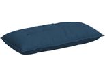 Vidaxl Cuscino Schienale Blu 100 X 19 X 50 Cm In Tessuto