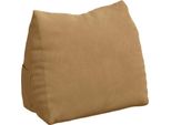 Vidaxl Cuscino Per Lo Schienale Marrone 60 X 20 X 50 Cm In Velluto A Coste