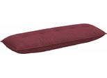 Vidaxl Cuscino Schienale Rosso Vino 140 X 19 X 50 Cm Tessuto