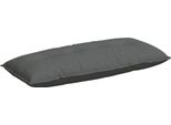 Vidaxl Cuscino Per Lo Schienale Grigio Scuro 120 X 19 X 50 Cm In Tessuto