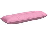 Vidaxl Cuscino Schienale Rosa 140 X 19 X 50 Cm In Tessuto