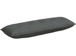 Vidaxl Cuscino Per Lo Schienale Grigio Scuro 140 X 19 X 50 Cm Tessuto