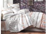 Biancheria Da Letto In Cotone Etnico Dimensioni: 140X200 + 70X90 Cm