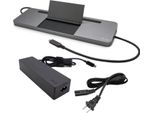 I-TEC I-Tec Metal SB-C Docking Station Ergonomica Per Display 4K 3X Con Power Delivery 85 W + Caricatore Universale 100 W