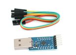 Modulo Convertitore Seriale, Convertitore Da Usb 2.0 A Ttl, Modulo Convertitore Da Usb 2.0 A Seriale, Usb 2.0 A Ttl Uart 6PIN, Scheda Convertitore USB2.0