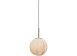 It'S About Romi HäNgeleuchte "Carrara", Weiß, 1, Ø 22Cm H: 272Cm, 1 Stk., Leuchten, Marmor Look, HäNgeleuchte