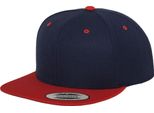 Flexfit 6089MT | Cappellino Classico A Due Toni - Colore: Navy/Rosso - Taglia: Unica