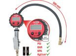 Ks Tools Misuratore Digitale Di Gonfiaggio Pneumatici Ad Aria Compressa, 0-14Bar