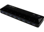 Startech.Com Hub Usb 3.0 A 10 Porte Con Porta Di Ricarica E Sincronizzazione