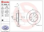 2X Disco Freno Brembo 09.9998.10