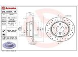 2X Disco Freno Brembo 08.9787.1X Per Bmw 1 Hatchback (E87) 1 Hatchback (E81)