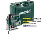 Metabo Metabo Steb 65 Quick Set Seghetto Alternativo Incl. 20 Lame In Valigetta - 450W - Impugnatura A D - Variabile