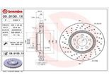 2X Disco Freno Brembo 09.9130.1X Per Volvo V70 Ii (285) S60 I (384) S80 I (184)