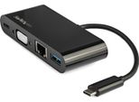 Startech.Com Adattatore Multiporta USB-C A Vga - Ricarica Via Power Delivery (60W) - Usb 3.0 - Gbe - Adattatore USB-C Per Mac, Windows, Chrome Os