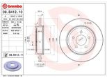 2X Disco Freno Brembo 08.B412.11