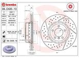 2X Disco Freno Brembo 09.C420.13 Per Bmw 3 Touring (E91) 3 Sedan (E90) 73Mm