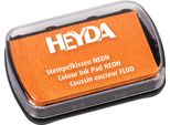 Heyda 204888434 Heyda Stempelkissen "Neon"", Neonorange"