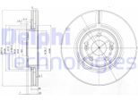 2X Disco Freno Delphi BG9016 Per Renault Espace Iv (JK0/1_) 47Mm 308Mm