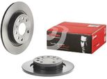 2X Brembo 08.A224.11 Disco Freno Asse Posteriore