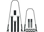 Set Di Puntoni Di Ricambio Sks Per Veloflexx 65 29", Composto Da 2 Puntoni Inferiori (255 Mm E 335 Mm), Incluso Adattatore Per Telaio E Materiale Di Montaggio"