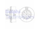 2X Disco Freno Delphi BG2690 Per Peugeot 405 Ii (4B) 405 Ii Break (4E)