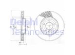 2X Disco Freno Delphi BG9892 Per Vw Multivan V (7HM 7HN 7HF 7EF 7EM 7EN)