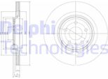 2X Disco Freno Delphi BG4078 Per Audi A4 Avant (8K5 B8) Q5 (8RB) 36 4Mm 330Mm