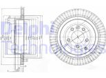2X Disco Freno Delphi BG3925C Per Land Rover Range Rover Sport (L320) 59 4Mm