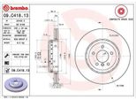 2X Disco Freno Brembo 09.C418.13 Per Bmw 5 Sedan (E60) 5 Touring (E61) 63Mm
