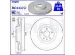 2X Disco Freno Delphi BG9337C Per Vw Touareg (CR7) Per Audi Q7 (4MB) Q5 (Fyb)