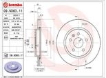 2X Disco Freno Brembo 09.N363.11 Per Opel Insignia Caravan Insignia Cc 45Mm