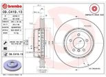 2X Disco Freno Brembo 09.C419.13 Per Bmw 5 Sedan (E60) 5 Touring (E61) 77Mm