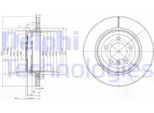 2X Disco Freno Delphi BG3787 Per Bmw 7 (E65 E66 E67) 67Mm 324Mm