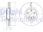 2X Disco Freno Delphi BG9079C Per Land Rover Range Rover Sport (L320) 61 9Mm