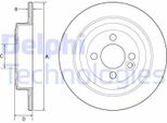2X Disco Freno Delphi BG4560C Per Mini Hatchback (R56) Clubman (R55) 43 9Mm