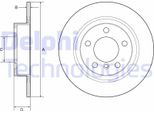 2X Disco Freno Delphi BG4916C Per Mini Countryman (R60) Paceman (R61) 50 2Mm