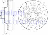 2X Disco Freno Delphi BG4920C Per MERCEDES-BENZ Sl (R231) 50 5Mm 320Mm